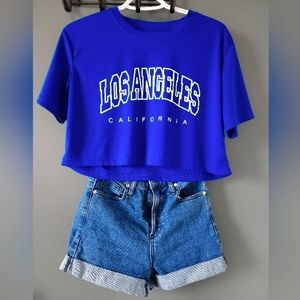 2 in 1 Shorts and top 🔥